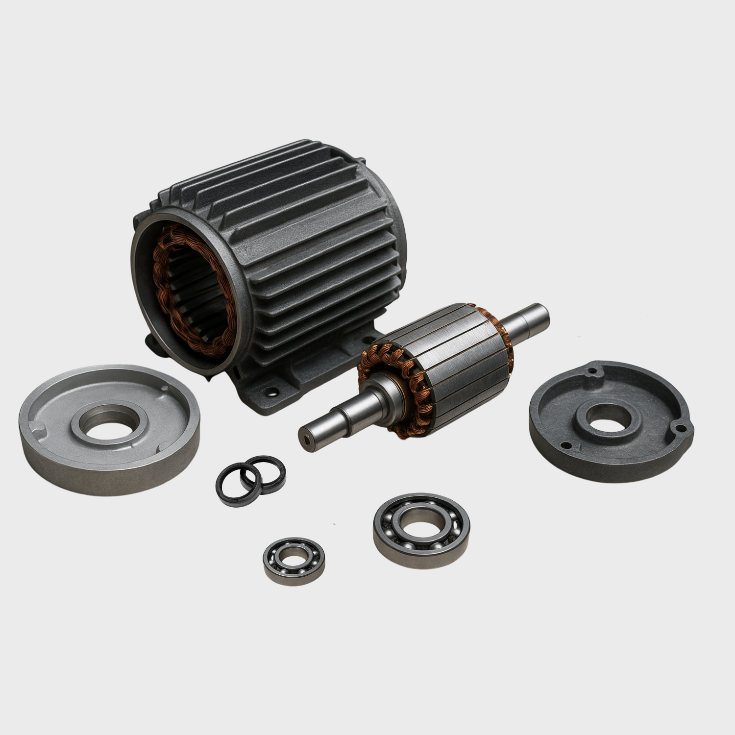 montaggio motori elettrici